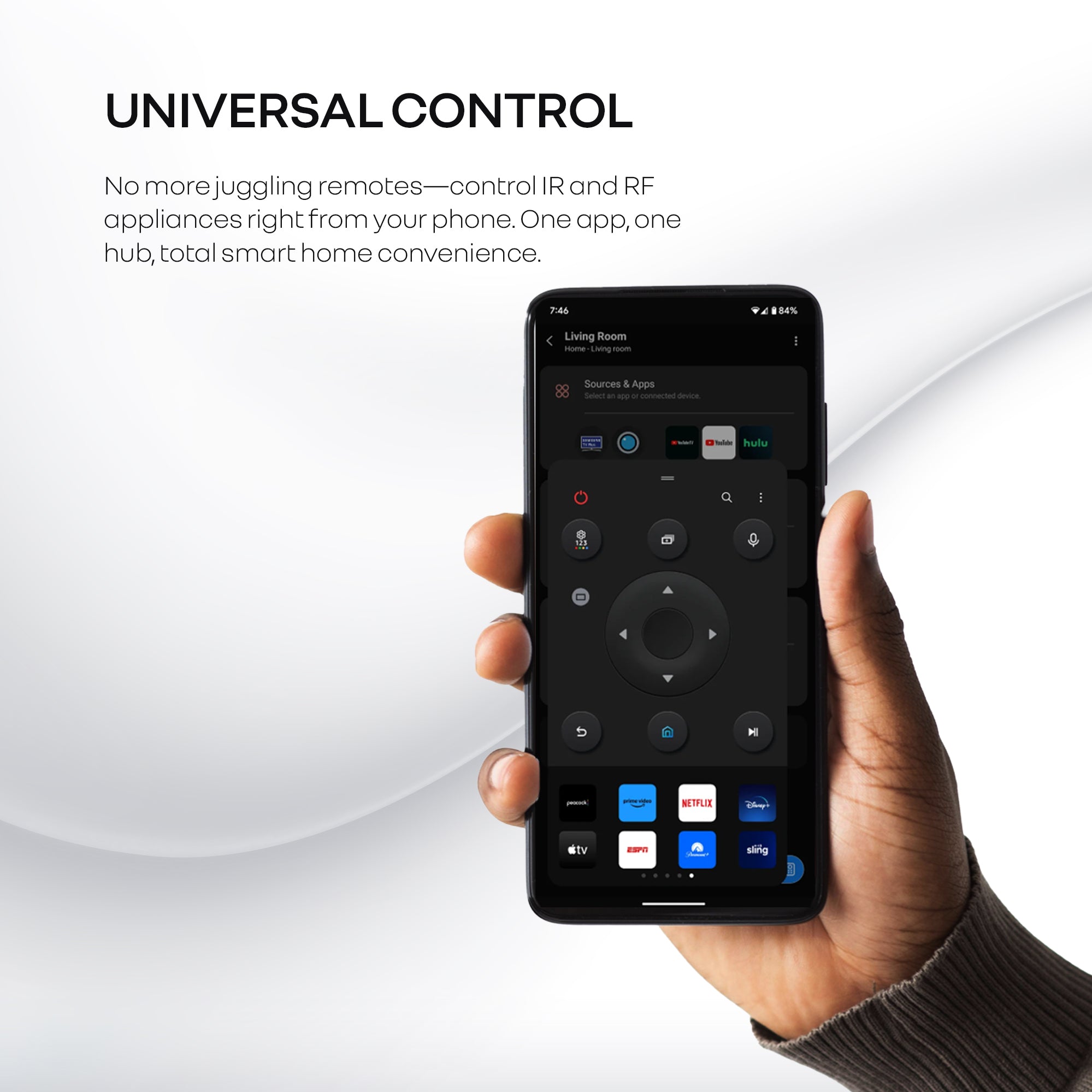 Wi-Fi IR+RF Remote Control – Smartinn